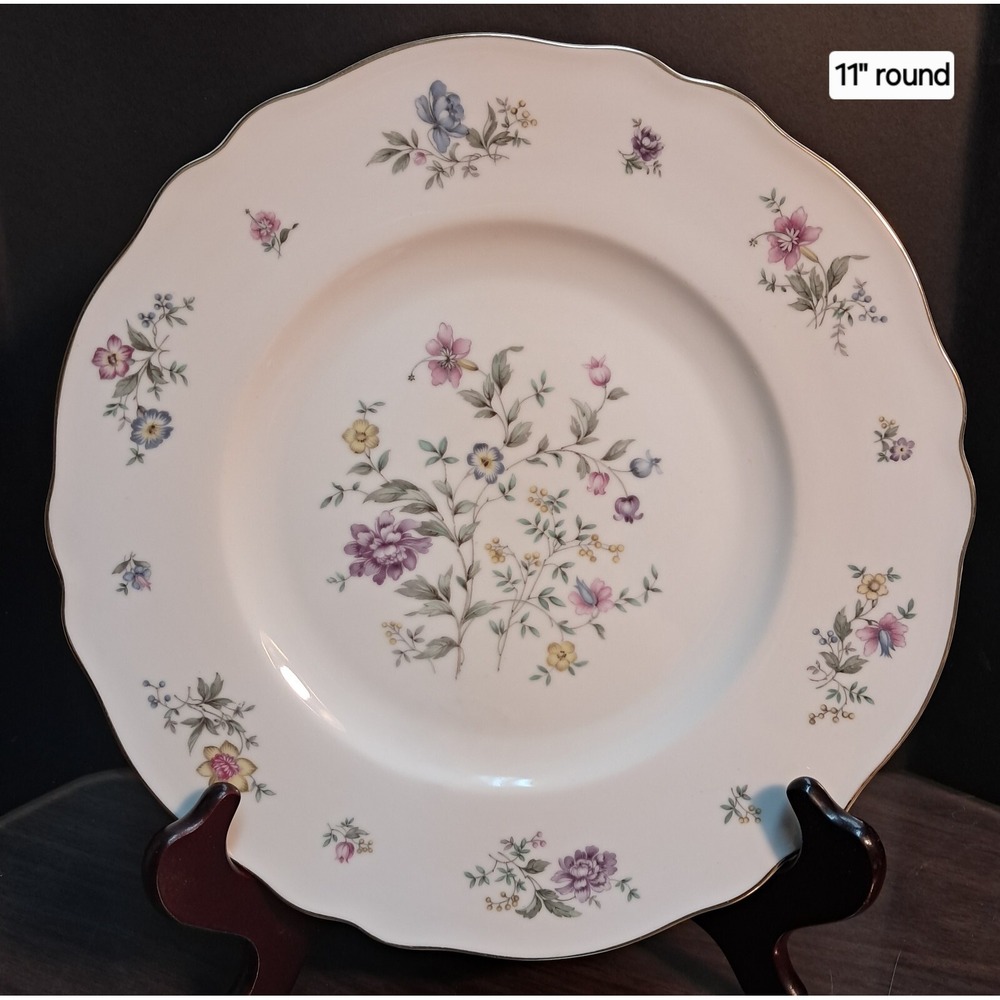 Franconia Krautheim Selb Bavaria Bone China, 11" Dinner Plate